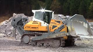 Liebherr PR 766 Crawler Tractor Demonstrated at Austrian Iron Mine [upl. by Sibilla57]