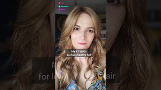 You wont believe my 1 tactic for long healthy hair 😲 lowdensity hairstyle tips hairtips [upl. by Yddet]