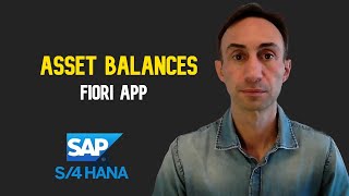 How to Navigate in the FIORI App Asset Balances SAP S4 HANA [upl. by Gredel]