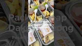 Kimbap dakgangjeong 🍱 kimbap lunchbox [upl. by Silado428]