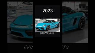 EVOLUTION OF PORSCHE BOXTER AND CAYMAN19962024shorts trending viarlshort porsche [upl. by Sidran]