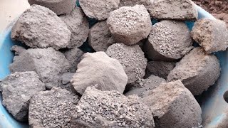 Todays Last video dustinessgrittiness overloaded Sand cement Dry crumbling in tub satisfying ASMR [upl. by Adriane]