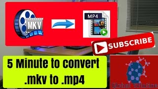 how to convert mkv to mp4 using vlc player in Hindi [upl. by Alihs67]