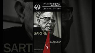 La náusea de JeanPaul Sartre filosofía historiadelafilosofia pensamientos existencialismo [upl. by Nancee]