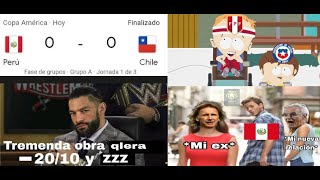 MEMES PERÚ 0 CHILE 0 COPA AMÉRICA 2024 [upl. by Phip407]