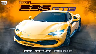 Тест драйв Ferrari 296 GTB  лучший гибридный суперкар DT Test Drive [upl. by Akialam]