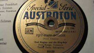 Fred Kinglee and the KingKols PIFFPAFF BOOGIE klasse ca 1950 JazzSwing Parodie  verrückt [upl. by Dajma354]