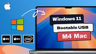 How to Create a Windows 10 or 11 Bootable USB drive on a Mac 2024 Updated Guide [upl. by Alita]