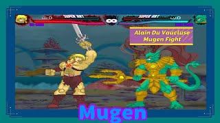 Mugen  Heman Vs Merman Request [upl. by Aneles362]