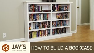 How to build a bookcase  258 [upl. by Ainavi]