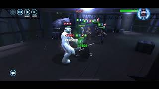 SWGOH GAC omicron Wampa vs Dash FAIL [upl. by Namar459]