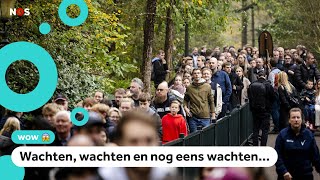 Wachtrij van 4 uur  voor nieuwe Eftelingattractie [upl. by Gardener855]