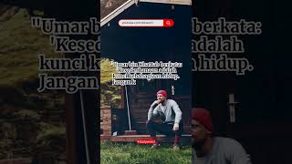 Kata Inspirasi Makna Hidup dalam Kesederhanaan kesederhanaan umarbinkhattab maknahidup fyp [upl. by Narhem166]