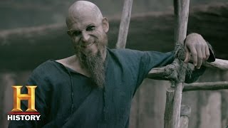 Vikings Season 4 Character CatchUp  Floki Gustaf Skarsgård  History [upl. by Huda]