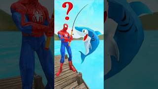 Spiderman challenge fishing vs Joker Venom Scary teacher gta spiderman funnyvideo homemaranha [upl. by Riane459]