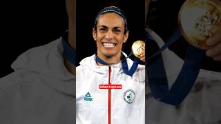 Boxeadora Argelina Imane Khelif Oro olímpico imanekhelif paris2024 juegosolímpicos feminism [upl. by Martz]