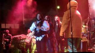 stephen marley ft capleton quotrock stonequot at 9mile fes 2015 miami [upl. by Atirak]