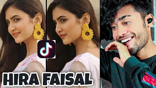 Hira Faisal New Tiktok Videos  Reaction  Hira Faisal Latest  TikTok  Ak Reaction [upl. by Akinal]