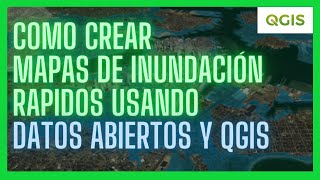 Cómo Crear Mapas de Inundación Rápidos en QGIS con SRTM DEM y Datos Catastrales  Tutorial Completo [upl. by Einneb]