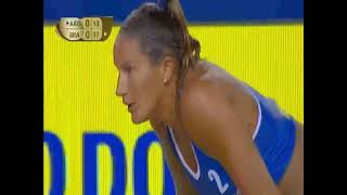 Maceió Open de Vôlei de Praia Feminino 2016 Elize amp Duda X Gallay amp Klug Parte 2 [upl. by Gievlos]