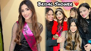 My First Bridal Shower ❤️ Shadi Ki Shopping 🛍️  SAMREEN ALI VLOGS [upl. by Anavahs]