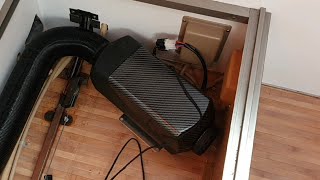 Installing diesel heater into Jayco swan [upl. by Ajad287]