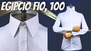 Camisa Branca Fio Egípcio [upl. by Aivatal53]