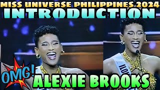 LIVE Miss Universe Philippines 2024 Final Show Opening Number Alexie Brooks Introduction [upl. by Utica]