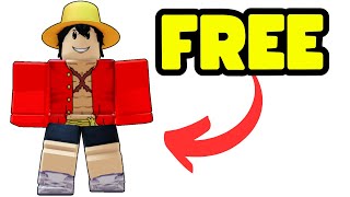 Free Luffy Skin On Roblox [upl. by Ididn268]