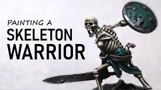 Painting a SKELETON WARRIOR [upl. by Abihsot]