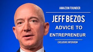 Jeff Bezos Advice To Entrepreneurs  Founder of Amazoncom [upl. by Agemo357]