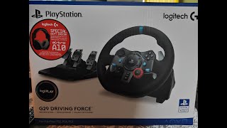 Logitech G29 unboxing 2024 [upl. by Annaej]