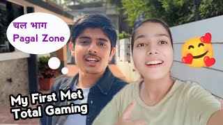 I Met AJJUBHAI after Total Gaming Face Reveal 😱 TotalGaming093 [upl. by Stephan]