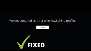 How To Fix Hulu We Encountered an Error When Switching Profiles [upl. by Fraze]