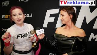 Godlewska vs Linkiewicz Marta Linkiewicz wygrała walkę z Moniką Esmeraldą Godlewską FAME MMA 3 [upl. by Jelsma]