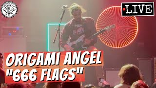 Origami Angel quot666 Flagsquot LIVE [upl. by Ivor753]