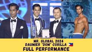 Mr Global 2024 Winner Daumier Corilla PHILIPPINES Full Performance Congratulations [upl. by Gav]