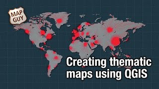 How to create thematic maps in QGIS [upl. by Gaudet]