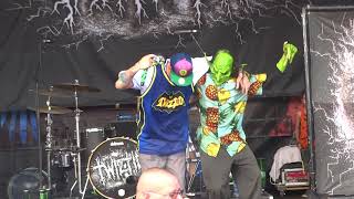 Twiztid w Nekrogoblikon DIFFERENT Warped tour 2018 Pittsburgh [upl. by Athalla]