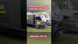 PINDAD ANOA 6X6 AMORED VEHICLES tni tniad pindad baracuda tniau tnial tank [upl. by Kenric969]