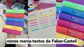 A FABERCASTELL lançou novos MARCATEXTOS e eles são LINDOS [upl. by Sile]