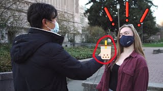 Giving BOBA to UW Students if They Can Answer THIS TECH Question [upl. by Eiramanel]