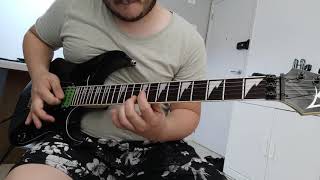 Teste  Ibanez RG750 1987  Dimarzio Evolution Bridge  Malagoli Evo Neck [upl. by Alegnaed]