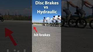 Disc vs Hydraulic [upl. by Lettig]