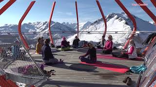 Yoga Gastein  Übungen vor herrlicher Bergkulisse [upl. by Nara474]