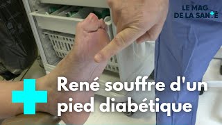 Diabète  attention aux complications au niveau du pied   Le Magazine de la Santé [upl. by Royce]