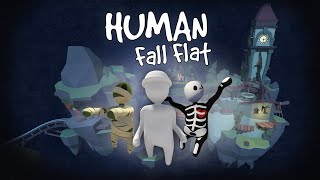 Human Fall Flat  FREE level Dark Official Console Release Date Trailer [upl. by Aneekal249]