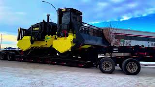 Tana H380 Landfill Compactor Delivery [upl. by Jaclin]