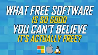 What Free Software Is So Good You Cant Believe Its Actually Free [upl. by Artemisia]