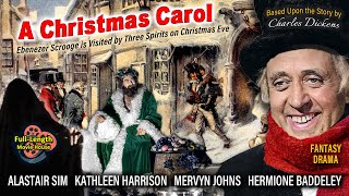 A Christmas Carol 1951 Scrooge — Fantasy Drama  Alastair Sim Kathleen Harrison Mervyn Johns [upl. by Hagood]